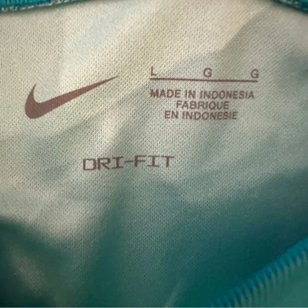 Nike Dri-FIT US Long Sleeve Gardien IV Soccer Jersey Men's L Aquamarine DH7977